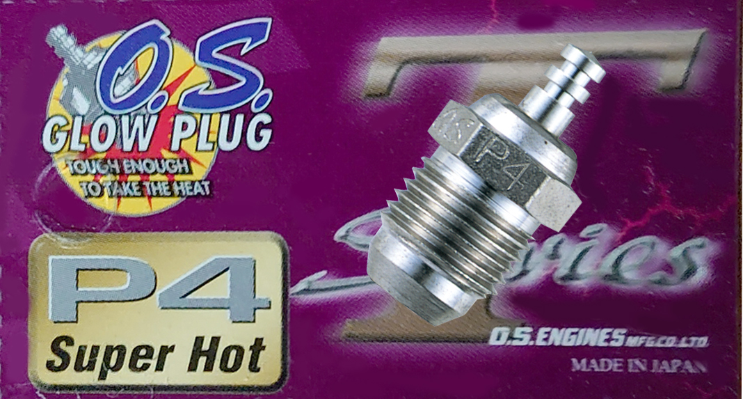 OS P4 Turbo Super Hot Off-Road Nitro Glow Plug 3 Pack 71641400