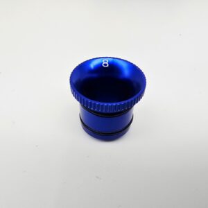 O.S. Speed Carb Reducer Blue 8mm - Image 1