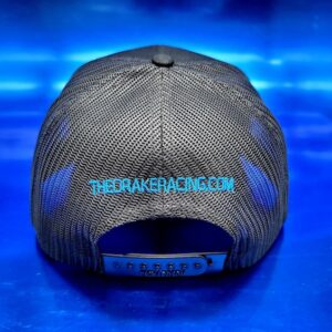 Blue/Black SnapBack (Trucker) Hat-One Size Fits Most - Image 2