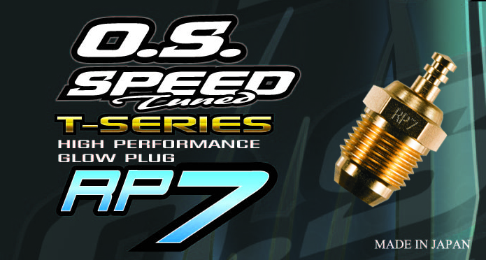 OS O.S RP7 Turbo Glow Plug Cold On-Road .12 .15-.21 OS Turbo Head 71642070 